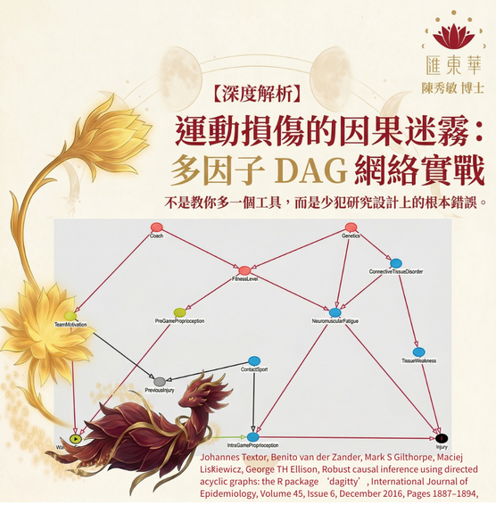 DAG 運動損傷因果分析